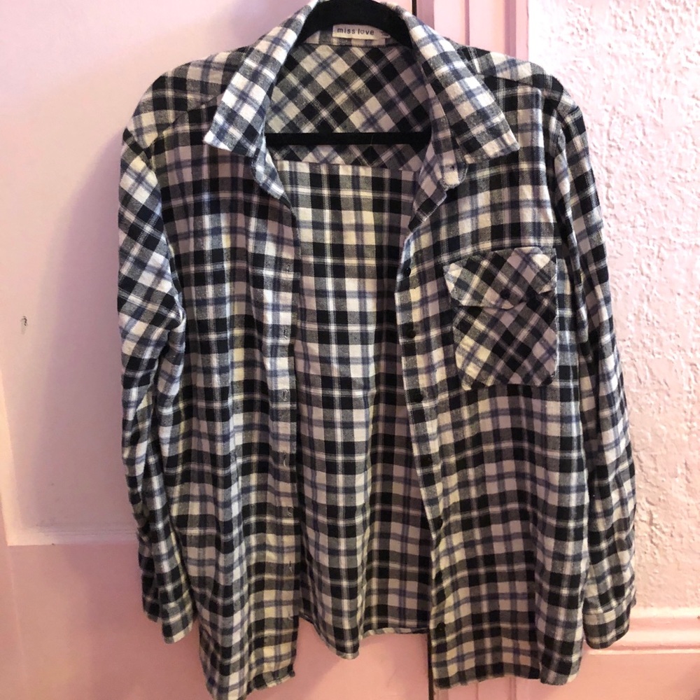 Black and White Flannel